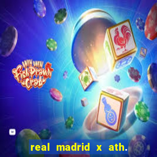 real madrid x ath. bilbao palpite